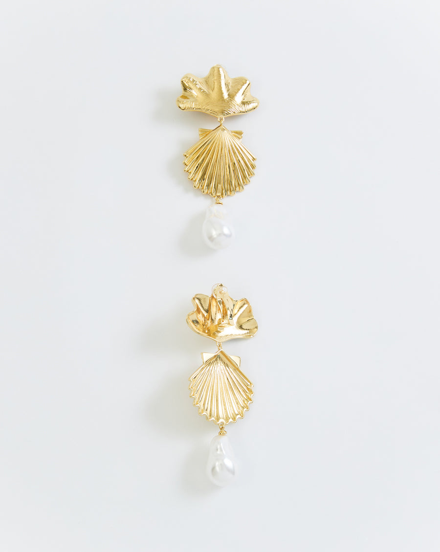 Venus Drop Shell Earrings