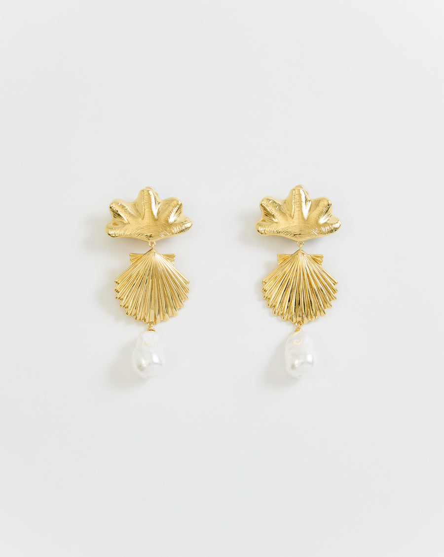 Venus Drop Shell Earrings
